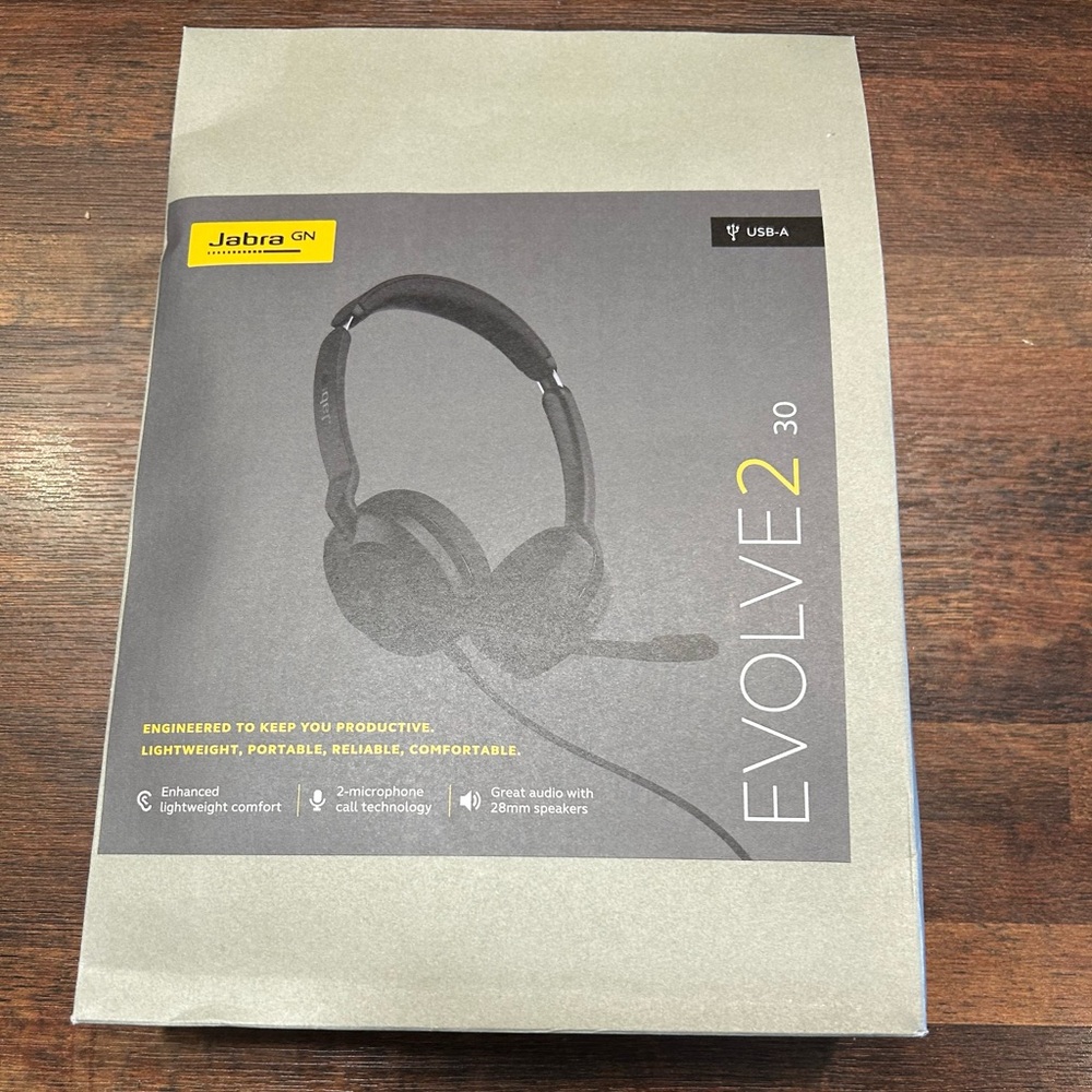 Jabra Evolve2 30 USB-A Headset